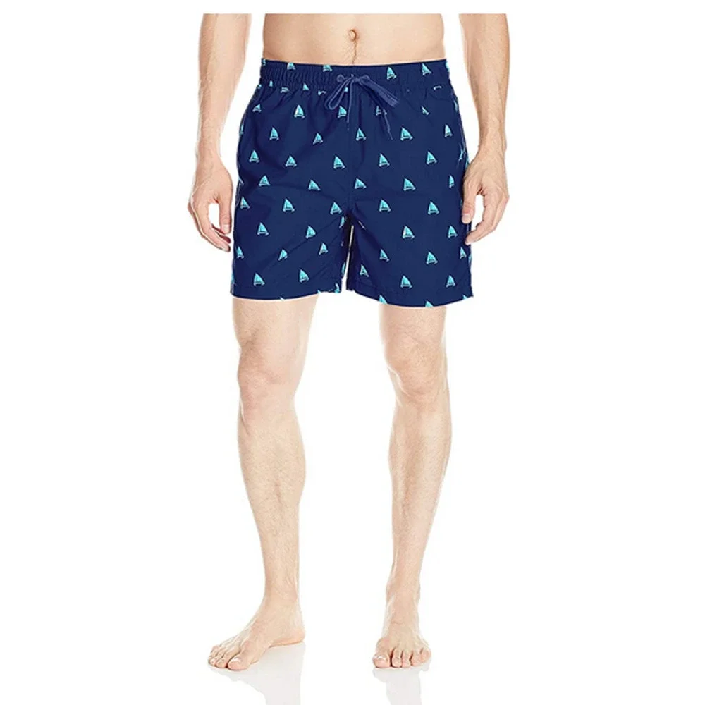 Kanu Surf Men Riviera Swim Trunks Navy Size M